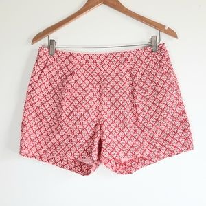 ☀️ Madewell Linen Cotton Floral Print 4-Pocket Style Shorts Sz 6